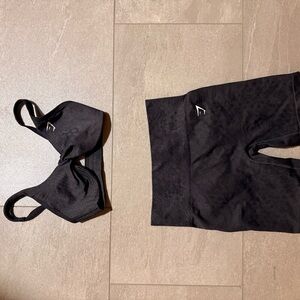 Gymshark Black Athletic Shorts